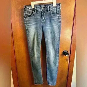 Silver Suki high super skinny jeans